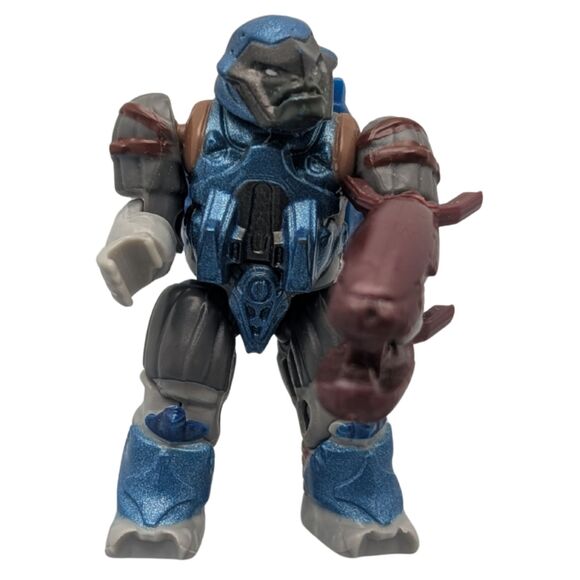 Mega Construx Halo Infinite Banished Brute Warrior Figure with Weapon - Picture 1 of 5